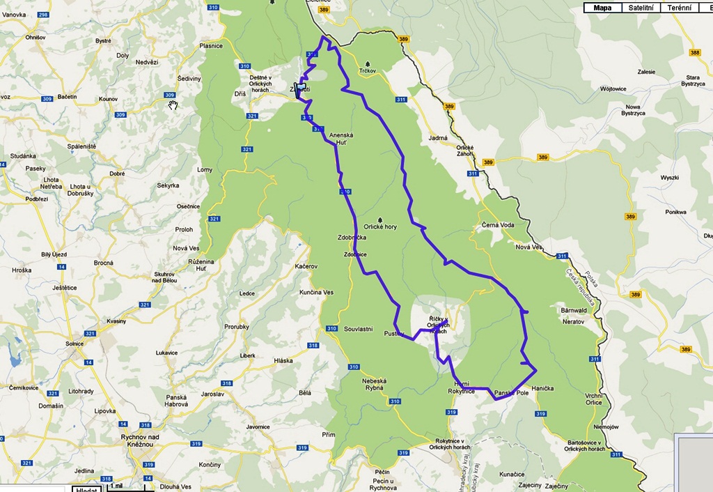 1. etapa- mapa